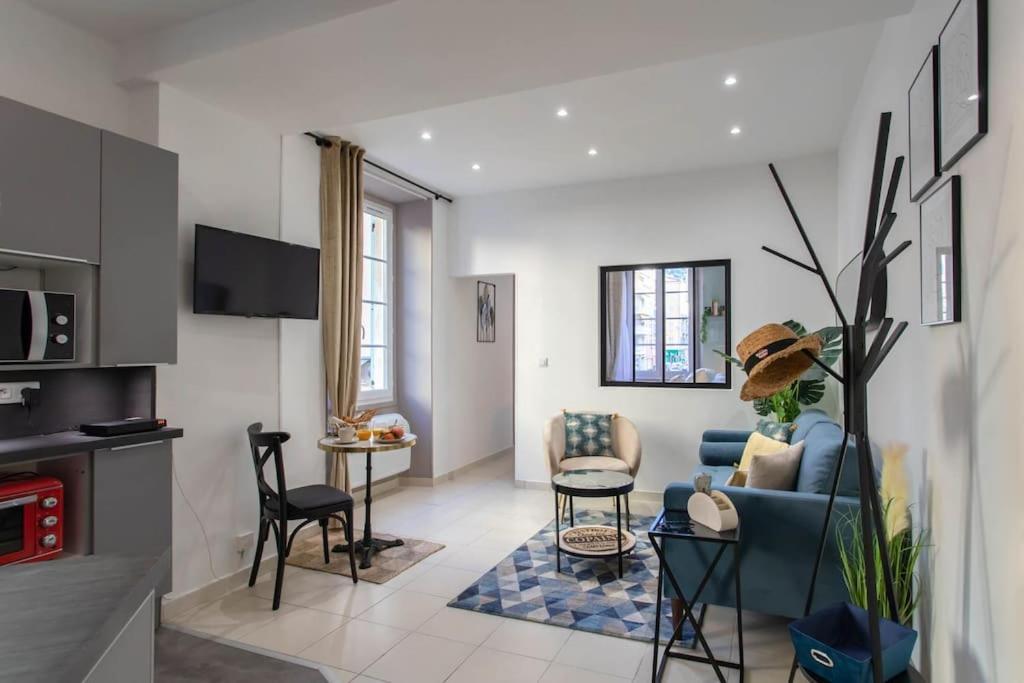 Appartement #20 2p Port/parking/ac/central Elegant 5min Promenade