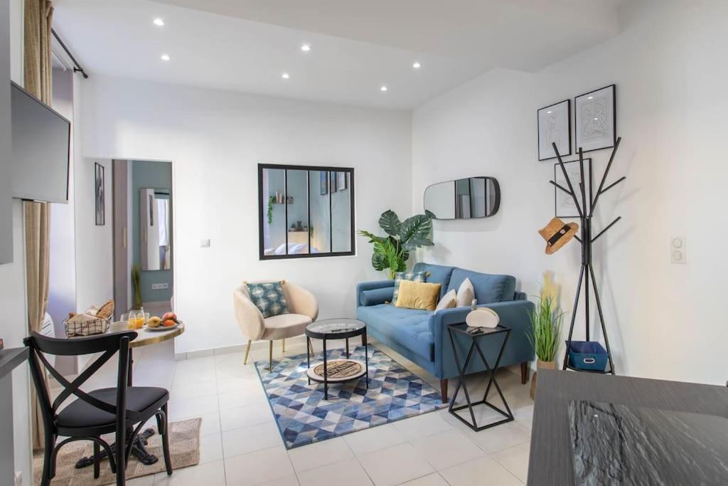 #20 2p Port/parking/ac/central Elegant 5min Promenade Appartement *